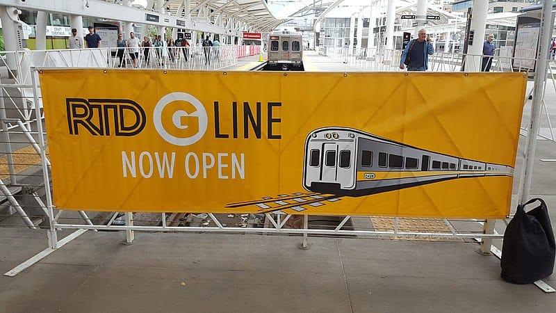 Now Open Banner for the red line subway