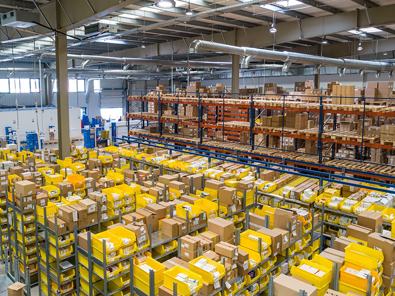 Product Fulfillment portion of a warehouse