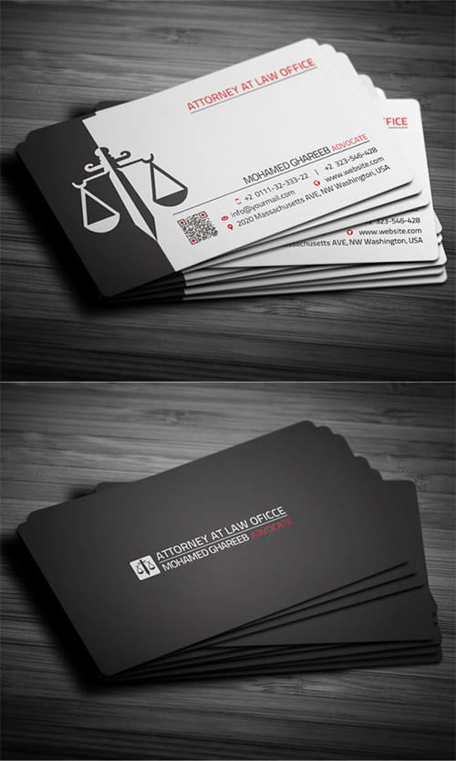 Lawyer Business Card