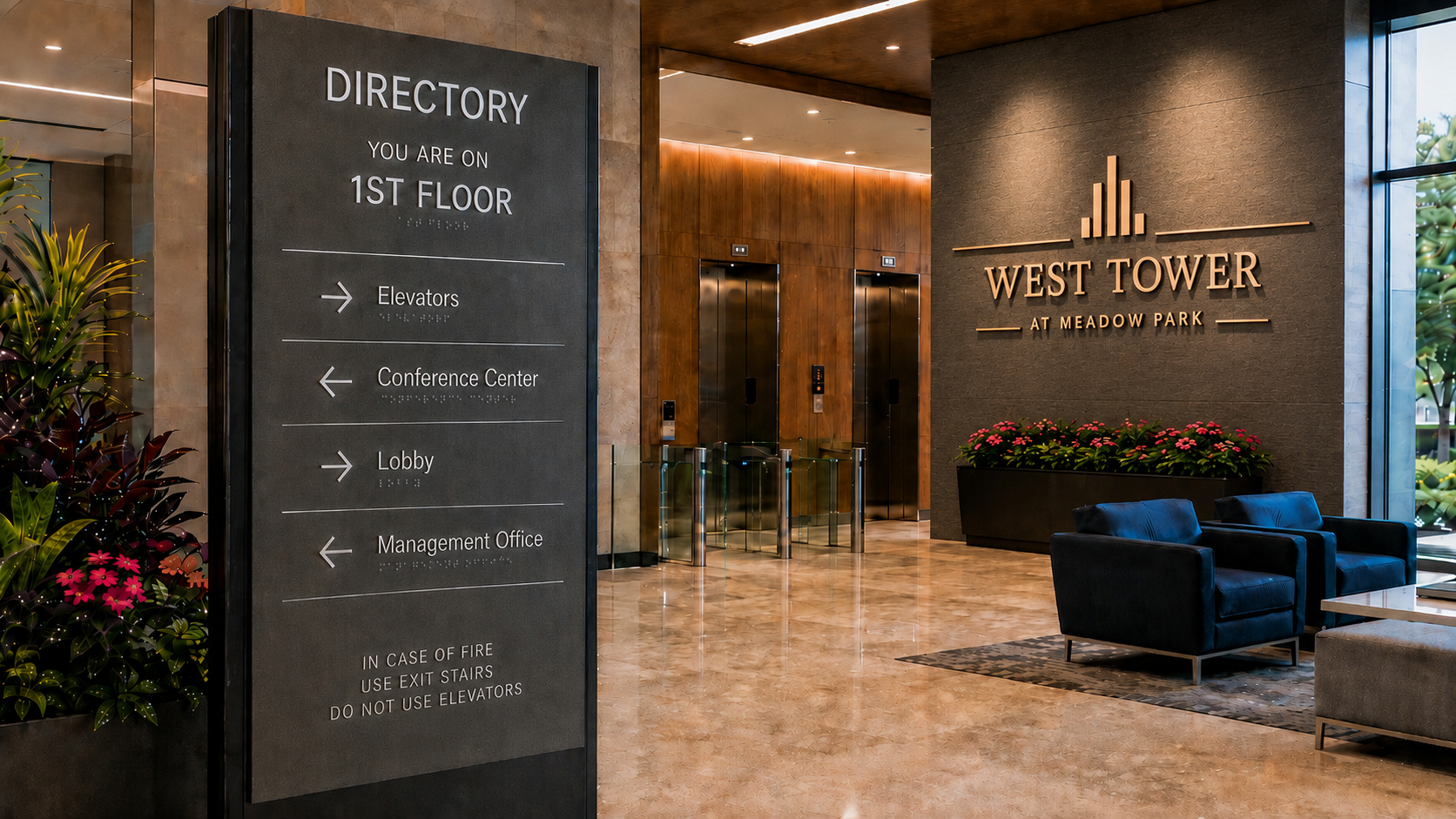West Tower Directory