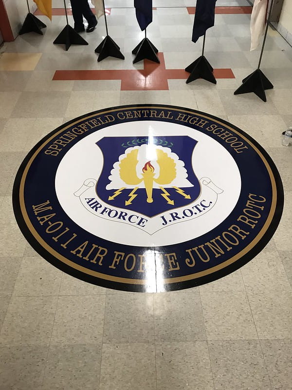 Air Force Floor Decal