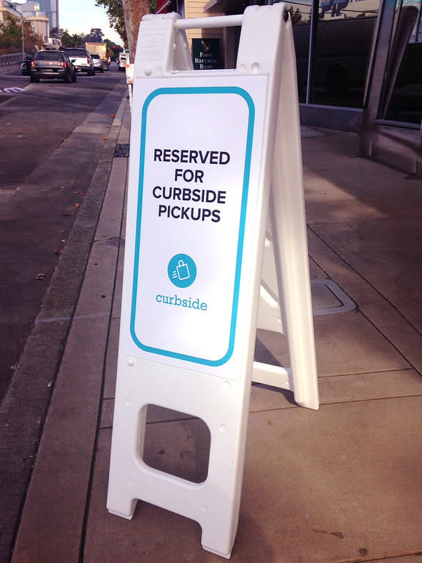 A standing Sign