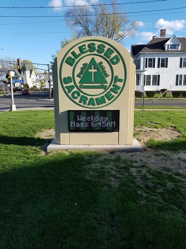 LED Monument Sign