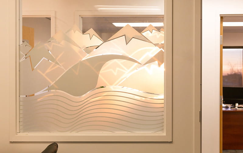 Interior Window Diffused Graphic