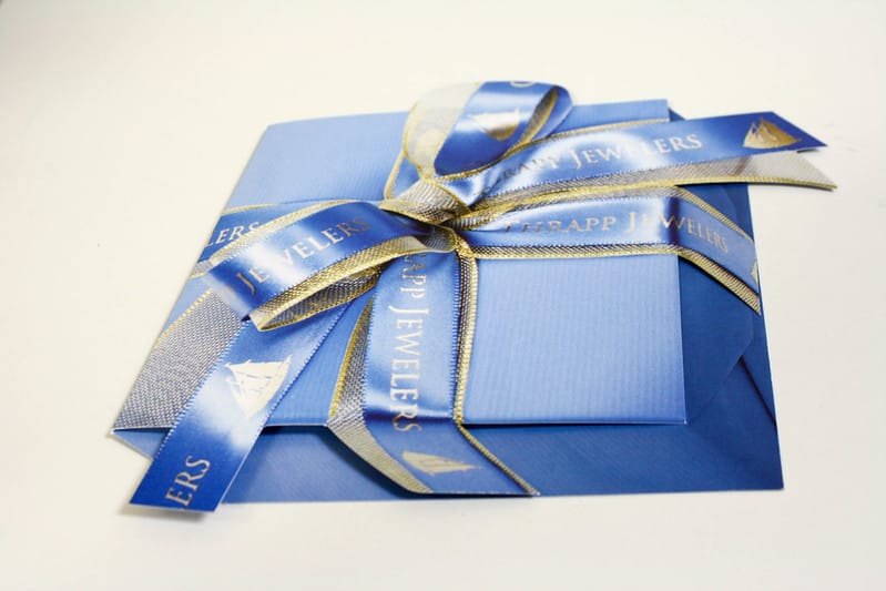 Custom Invitation that looks like a gift package